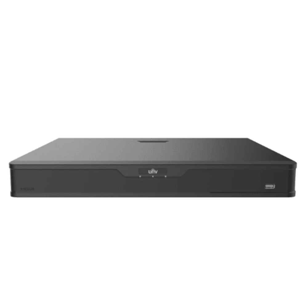 NVR 32 canales 2 SATA 160Mbps interface Smart reconocimiento facial 1U NVR302-32B-IQ Uniview